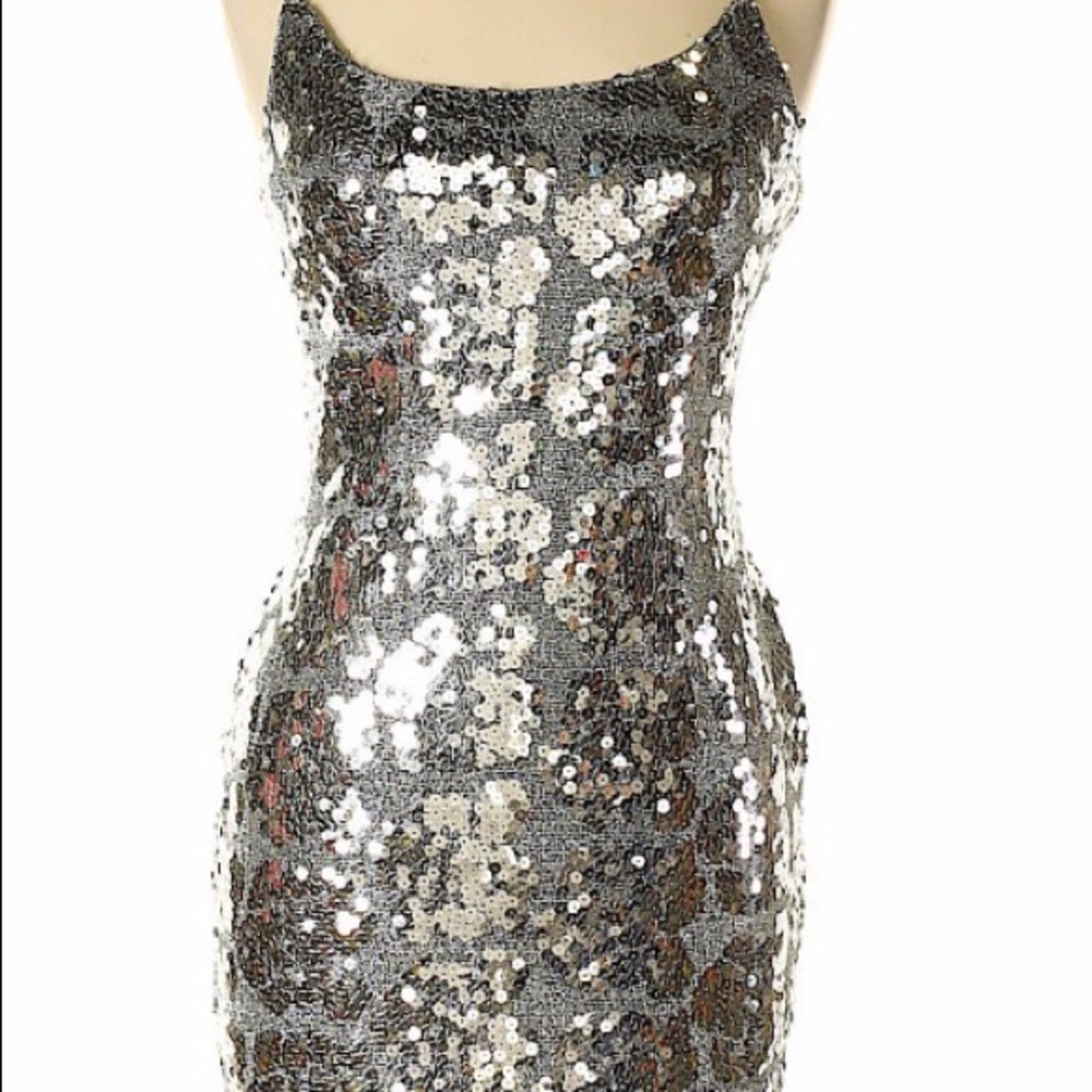 Silver Cocktail dress